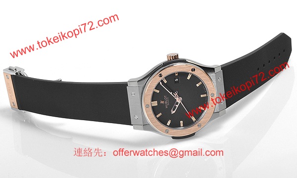 (HUBLOT)ウブロ スーパーコピー クラシック フュージョン ジルコニウム ゴールド42mm 542.ZP.1180.RX