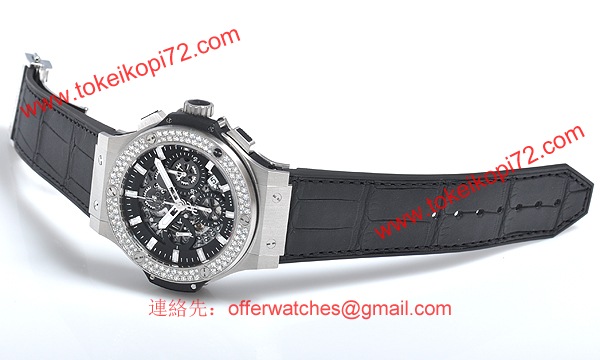 (HUBLOT)ウブロ コピー時計 ビッグバン アエロバン スチール ダイヤモンド 311.SX.1170.GR.1104