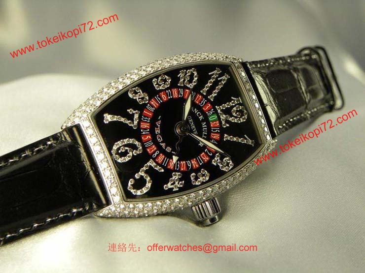 FRANCK MULLER フランクミュラー スーパーコピー時計 ヴェガスジョーカー フルダイヤモンド 5850VEGASDCDJ