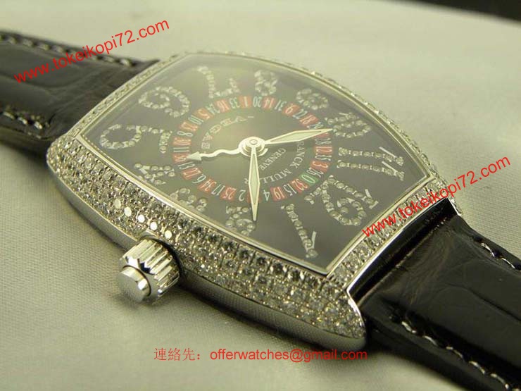 FRANCK MULLER フランクミュラー スーパーコピー時計 ヴェガスジョーカー フルダイヤモンド 5850VEGASDCDJ