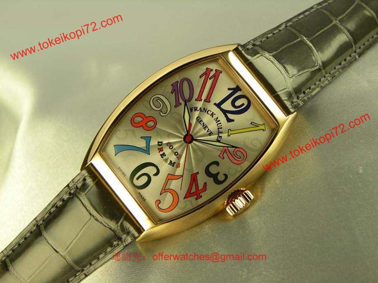 FRANCK MULLER フランクミュラー スーパーコピー時計 カラードリームス 7851COLDREAMS_5N