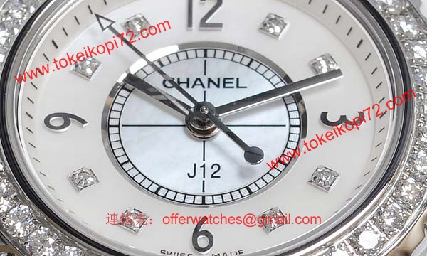 偽物CHANELシャネル時計 ホワイトセラミック J12 29 H2572