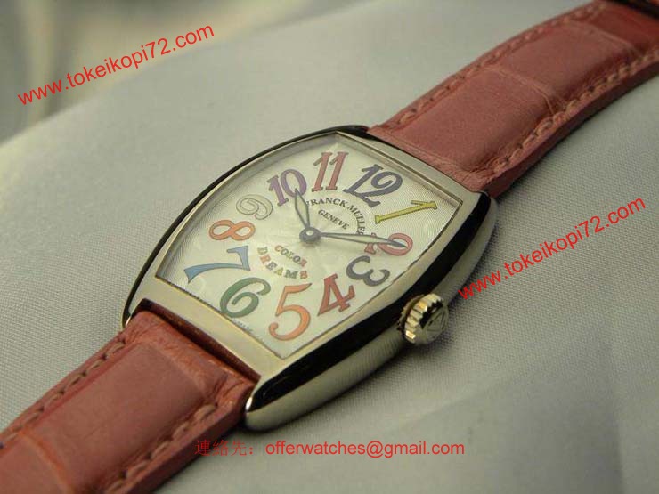 FRANCK MULLER フランクミュラー 時計 偽物 トノウカーベックス カラードリームス 7502QZCOLDREAMS