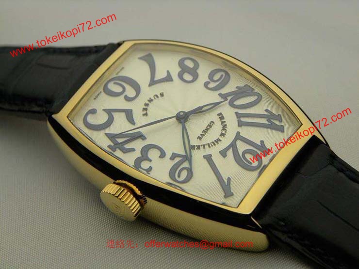 腕時計 コピー FRANCK MULLER フランクミュラー トノウカーベックス サンセット 5850SCSUN_3N