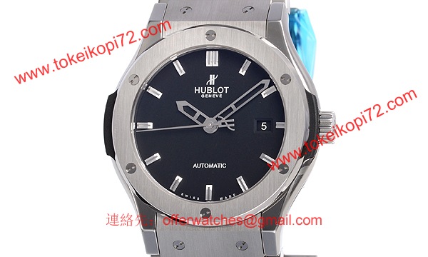 (HUBLOT)ウブロコピー腕時計 クラシックフュージョン チタニウム 542.NX.1170.NX