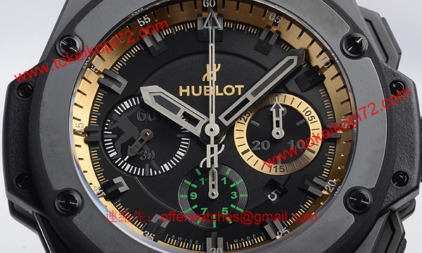 (HUBLOT)ウブロコピー キングパワー ウサイン ボルト限定品 703.CI.1129.NR.USB12