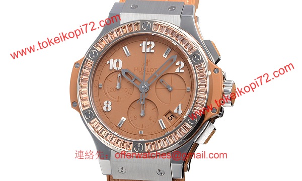 (HUBLOT)ウブロ コピー時計 ビッグバン スチール トゥッティフルッティ キャメルカラット 341.SA.5390.LR.1918