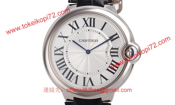 カルティエ コピー時計 エクストラフラットバロン ブルー46mm W6920055