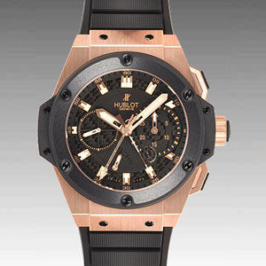 (HUBLOT)ウブロ コピー時計 キングパワー パワーリザーブ ゴールド 709.OM.1780.RX