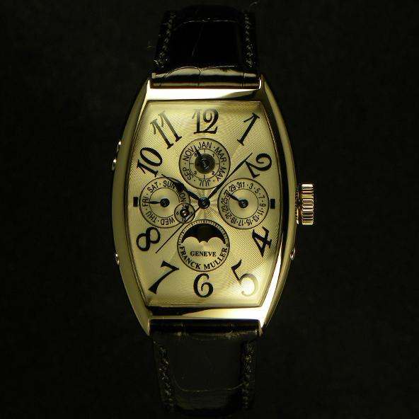 FRANCK MULLER フランクミュラー 時計 偽物 トノウカーベックス パーぺチュアルカレンダー ギョーシェダイヤル 5850QP24 スーパーコピー