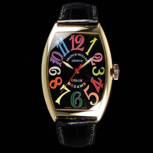 FRANCK MULLER フランクミュラー 偽物時計 トノウカーベックス カラードリーム 5850COLDREAMS スーパーコピー