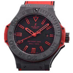 (HUBLOT)ウブロコピー ビッグバン キング オールブラックレッド 限定品 322.CI.1130.GR.ABR10 腕時計 おすすめ