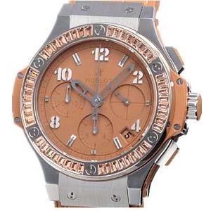 (HUBLOT)ウブロ コピー時計 ビッグバン スチール トゥッティフルッティ キャメルカラット 341.SA.5390.LR.1918