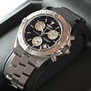 ブライトリングスーパーコピー 時計 クロノコルトII BREITLING 黒 BNL322