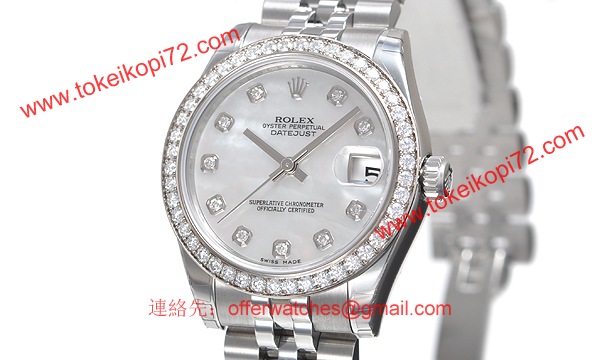 ロレックス(ROLEX) 時計 デイトジャスト 178384NG