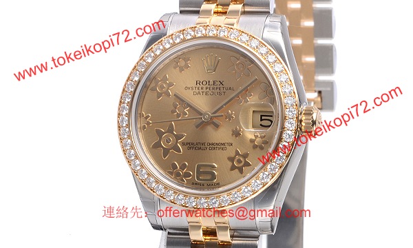 ロレックス(ROLEX) 時計 デイトジャスト 178383