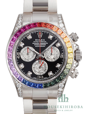 ROLEX ロレックス人気 時計 コピー デイトナ レインボー 116599RBOW