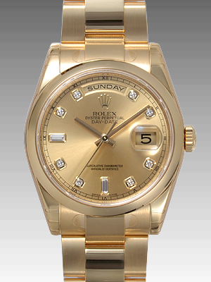 ロレックスコピー(ROLEX) 時計 デイデイト 118208A