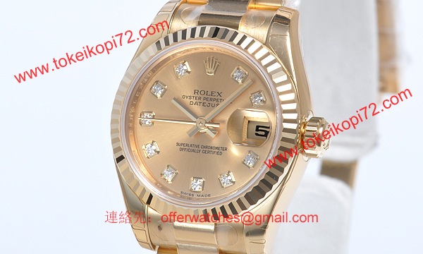 ロレックス(ROLEX) 時計 デイトジャスト 179178G