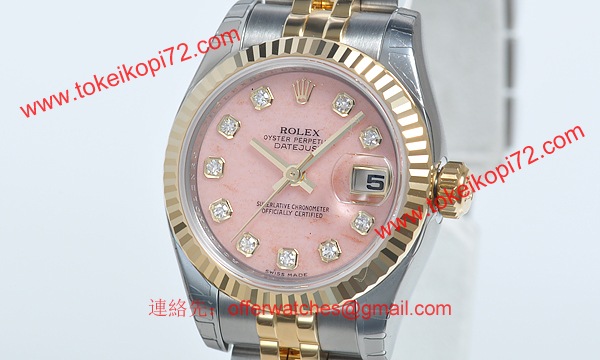 ロレックス(ROLEX) 時計 デイトジャスト 179173OPG