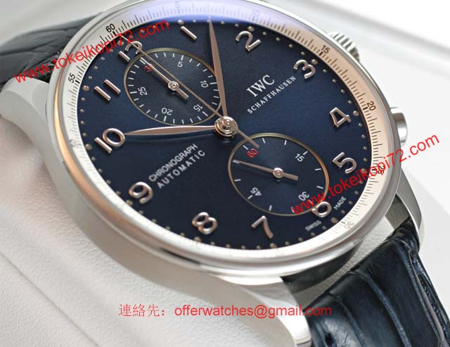 IWC 時計コピー ポルトギーゼクロノ IW371432 / 3714-32