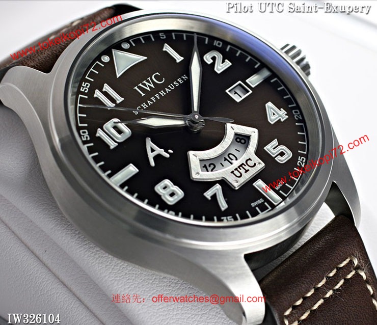 IWCコピー パイロットUTC サンテグジュペリ Pilot UTC IW326104